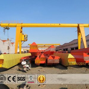5 Ton Semi Gantry Crane For Steel Handling